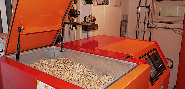 Pelletheizung bei Alexander Pohle in Schmölln OT Lohma